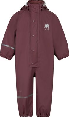 CeLaVi Kinder Regenset Rainwear Suit Solid PU Rose Brown