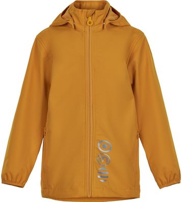 Minymo Kinder Jacke Softshell Jacket Solid Golden Orange