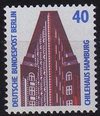 Germany BERLIN [1988] MiNr 0816 ( * */ mnh ) Sehenswürdigkeiten