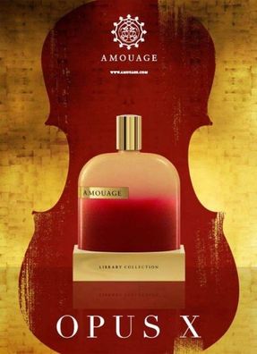 Amouage - Library Collection - Opus X / Eau de Parfum - Parfumprobe/ Zerstäuber