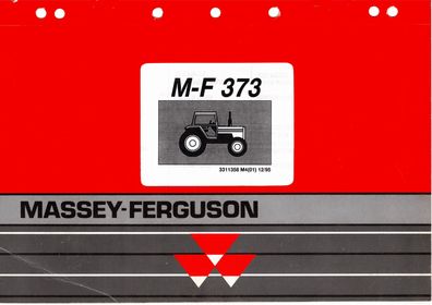 Ersatzteilliste Massey Ferguson MF 373