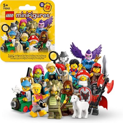 LEGO Minifiguren Serie 25 (71045), Spielzeug mit Sammelfiguren für Rollenspiele
