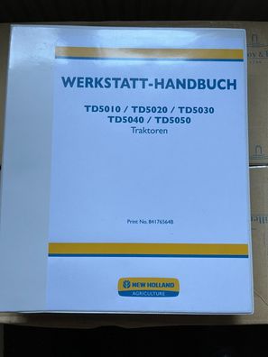 Werkstatthandbuch New Holland TD 5010 5020 5030 5040 5050 Deutsch