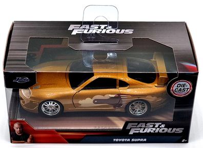 Jada Fast & Furious Cars 1:32 Themenverpackung Auto Toyota Supra