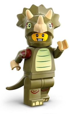 LEGO Minifigures 71045 Serie 25 Figur Nr.8 Triceratops-Fan