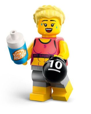 LEGO Minifigures 71045 Serie 25 Figur Nr.7 Fitness-Trainerin