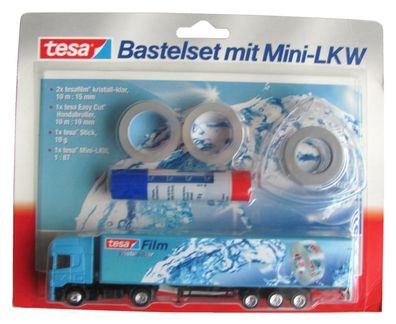 Tesa Nr. - Bastelset mit Mini Lkw - Scania - Sattelzug