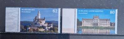 BRD - MiNr. 3122-23 - Burgen und Schlösser (VI)