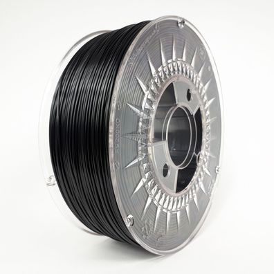 ABS+ Black - Schwarz | 1.75 | 1 KG | Devil Design | 3D Druck Filament 1 KG Rolle