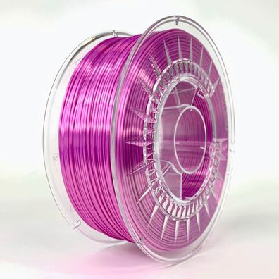 SILK Bright Pink - Helles Pink | 1.75 | 1 KG | Devil Design | 3D Druck Filament