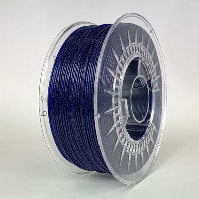 PETG Galaxy Super Blue | 1.75 mm | 1 KG | Devil Design 3D Druck Filament