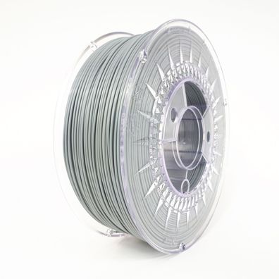 PLA Gray - Grau | 1,75 mm | 1 kg | DEVIL DESIGN 3D Druck Filament 1 KG Rolle