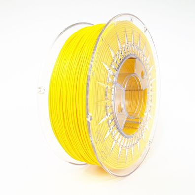 PLA Bright Yellow | 1,75 mm | 1 kg | DEVIL DESIGN 3D Druck Filament