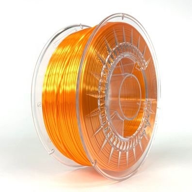 SILK Bright Orange - Helles Orange | 1.75 | 1 KG | Devil Design | 3D Druck Filam