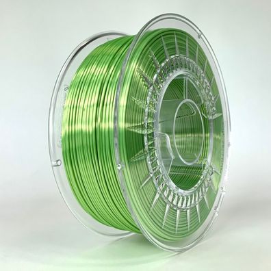 SILK Bright Green - Helles Grün | 1.75 | 1 KG | Devil Design | 3D Druck Filament