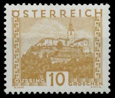 Österreich 1929 Nr 498 postfrisch X6FADE2