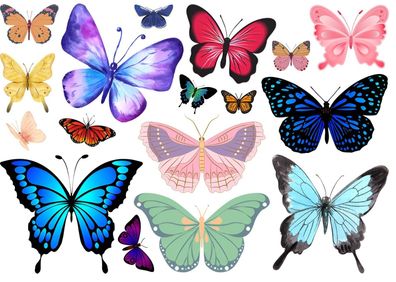 Kindertattoo Schmetterling Butterfly Kindertattoos Abwaschbar Geburtstag Tattoo