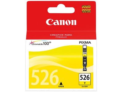 CANON CLI-526 Y, PIXMA MG6150 Tintenpatrone gelb, 4543B001 Original !
