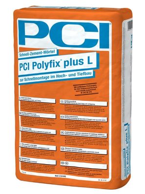 PCI Polyfix plus L Schnell-Zement-Mörtel Dichtungsmörtel Hohlkehlenmörtel Setzmörtel