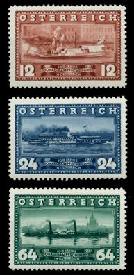 Österreich 1937 Nr 639-641 postfrisch X7165D2