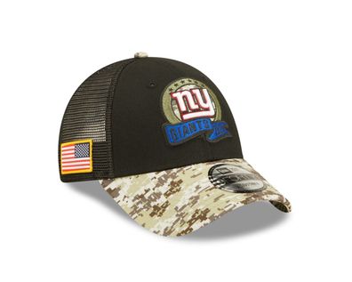 NFL Basecap New York Giants Cap 9Forty Salute to Service 2022 Kappe 196501259747