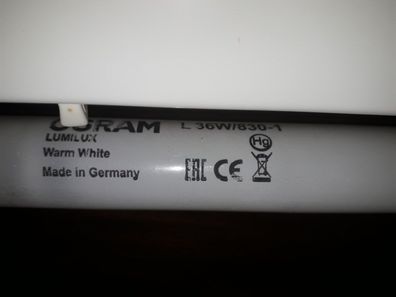 Osram L 36w/830-1 LumiLux Warm White Made in Germany EAC CE 98,4 cm