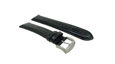 Citizen | Uhrenarmband 22mm Leder schwarz Krokoprägung NH8400-10AE