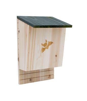 Holz Fledermaus Haus zum Hängen - 28 x 18 cm - Kasten Unterschlupf Höhle Box