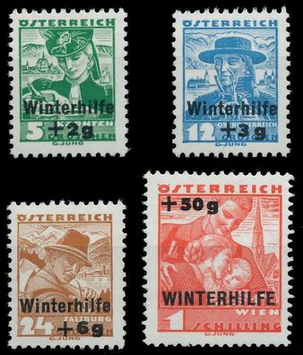 Österreich 1935 Nr 613-616 postfrisch X6FAEBE