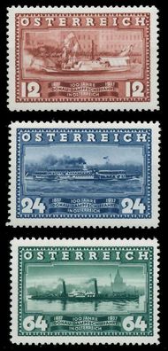 Österreich 1937 Nr 639-641 postfrisch X6FAEF2