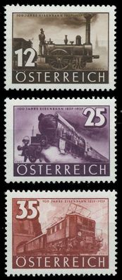 Österreich 1937 Nr 646-648 postfrisch X6FAF62
