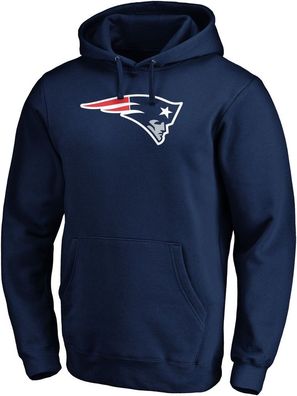 New England Patriots Essentials Graphic Hoodie American Football NFL Blau
