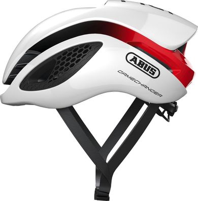 ABUS Fahrradhelm GameChanger Road Helm 86788P White Red
