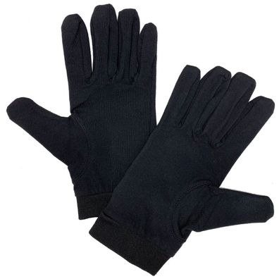 Germot Handschuh Unterziehhandschuhe Baumwolle/ Elasthan (In Der Schachtel) Black