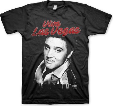 Elvis Presley Viva Las Vegas T-Shirt Black
