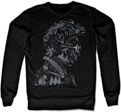 Harry Potter Wordings and Symbols Sweatshirt Black