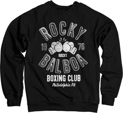 Rocky Balboa Boxing Club Sweatshirt Black