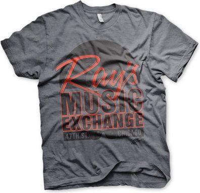 Blues Brothers Ray's Music Exchange T-Shirt Dark-Heather