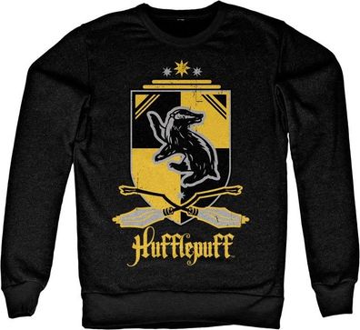 Harry Potter Hufflepuff Sweatshirt Black