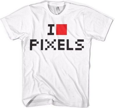 Hybris I Love Pixels T-Shirt White