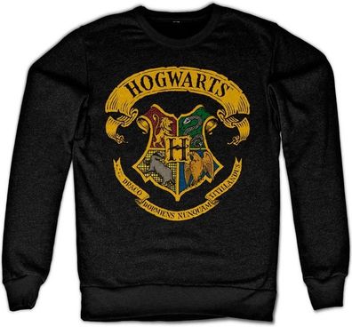 Harry Potter Hogwarts Crest Sweatshirt Black