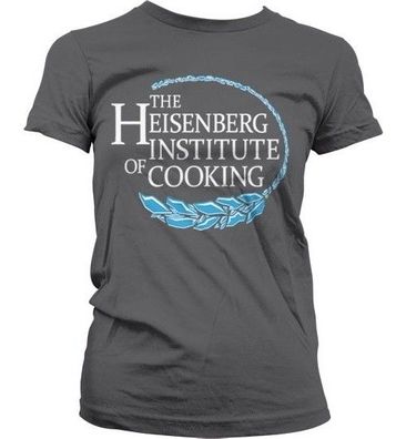 Breaking Bad Heisenberg Institute Of Cooking Girly T-Shirt Damen Dark-Grey
