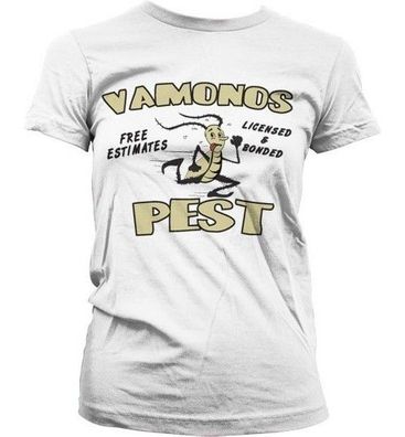 Breaking Bad Vamanos Pest Girly T-Shirt Damen White