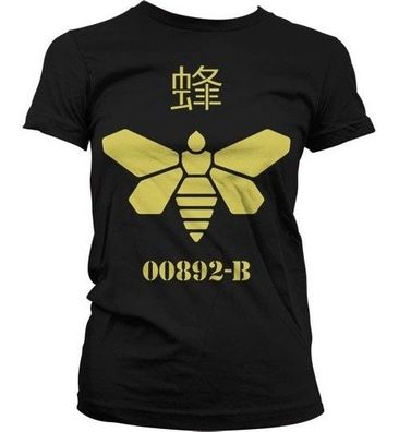 Breaking Bad Methlamine Barrel Bee Girly T-Shirt Damen Black