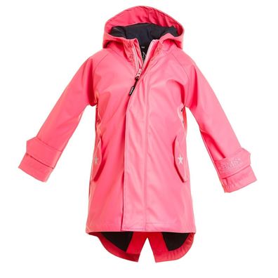 BMS Kinder Regenjacke HafenCity Coat Kids Pu/ Lining Pink
