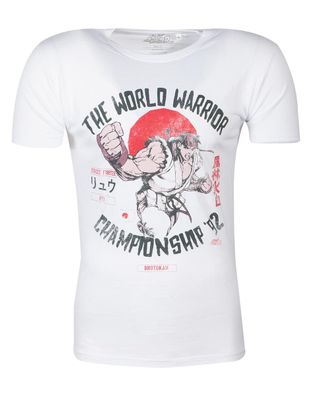 Street Fighter - World Warrior - Ryu Men's T-shirt White