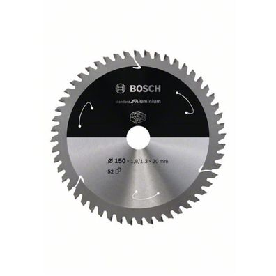 Bosch
Kreissägeblatt Standard for Aluminium, 160x1.8/1.3x20, 52 Zähne