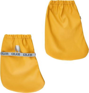 Celavi Kinder Socken Pu-Footies W/ O Padding Mineral Yellow