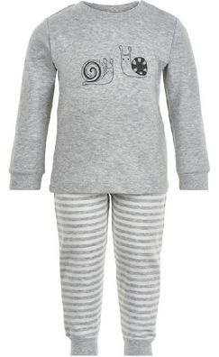 Fixoni Kinder Pyjama-Set 422015-Grey Melange