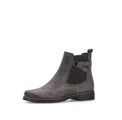 Gabor Shoes Chelsea Boot - Grau Leder